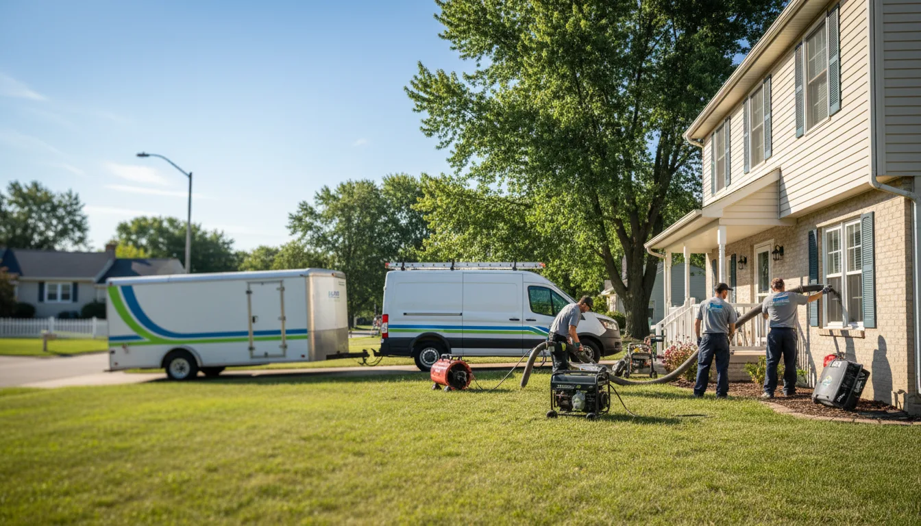Flooded Basement Restoration And Cleanup With Repair in Geneva, ID near me